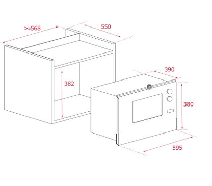 Microondas – ML 825