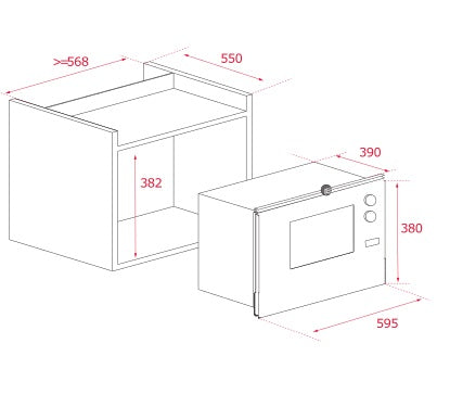 Microondas – ML 825