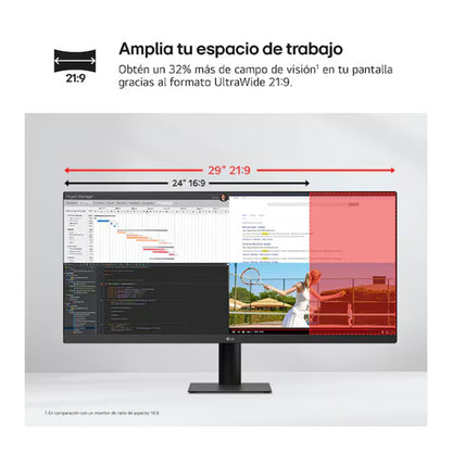 Monitor LG UltraWide 29" WFHD 21:9 29U511A-B