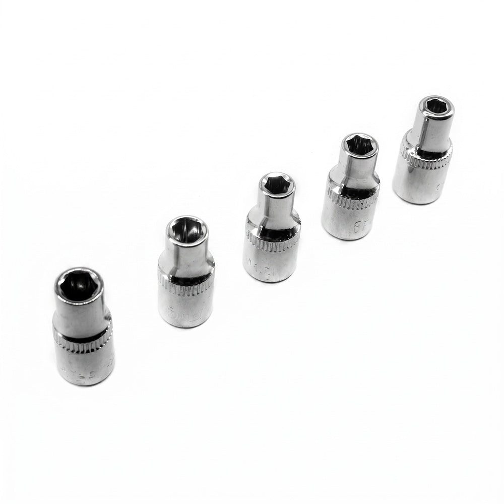 JUEGO DE DADO Y PUNTA 1/4” 46PZ LH-1974