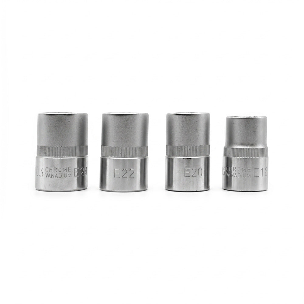 JUEGO DE DADO Y PUNTA TORX 1/2” 16PZ UYUS TUP016