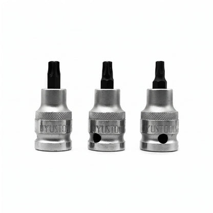JUEGO DE DADO Y PUNTA TORX 1/2” 16PZ UYUS TUP016