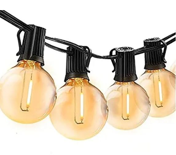 Guía luces led cálida 7.5m - 25 unid + 2 rep