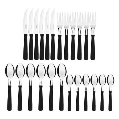 Set cubiertos con cubiertera Tramontina 25 pcs