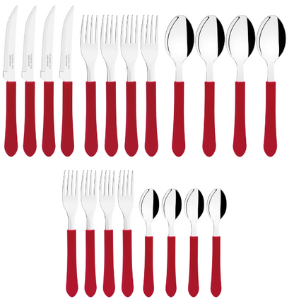 Set cubiertos Tramontina Leme 20 pcs
