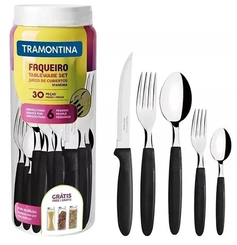 Set cubiertos Tramontina Ipanema 30 pcs