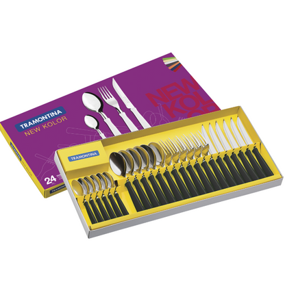 Set cubiertos Tramontina New kolor x 24pcs