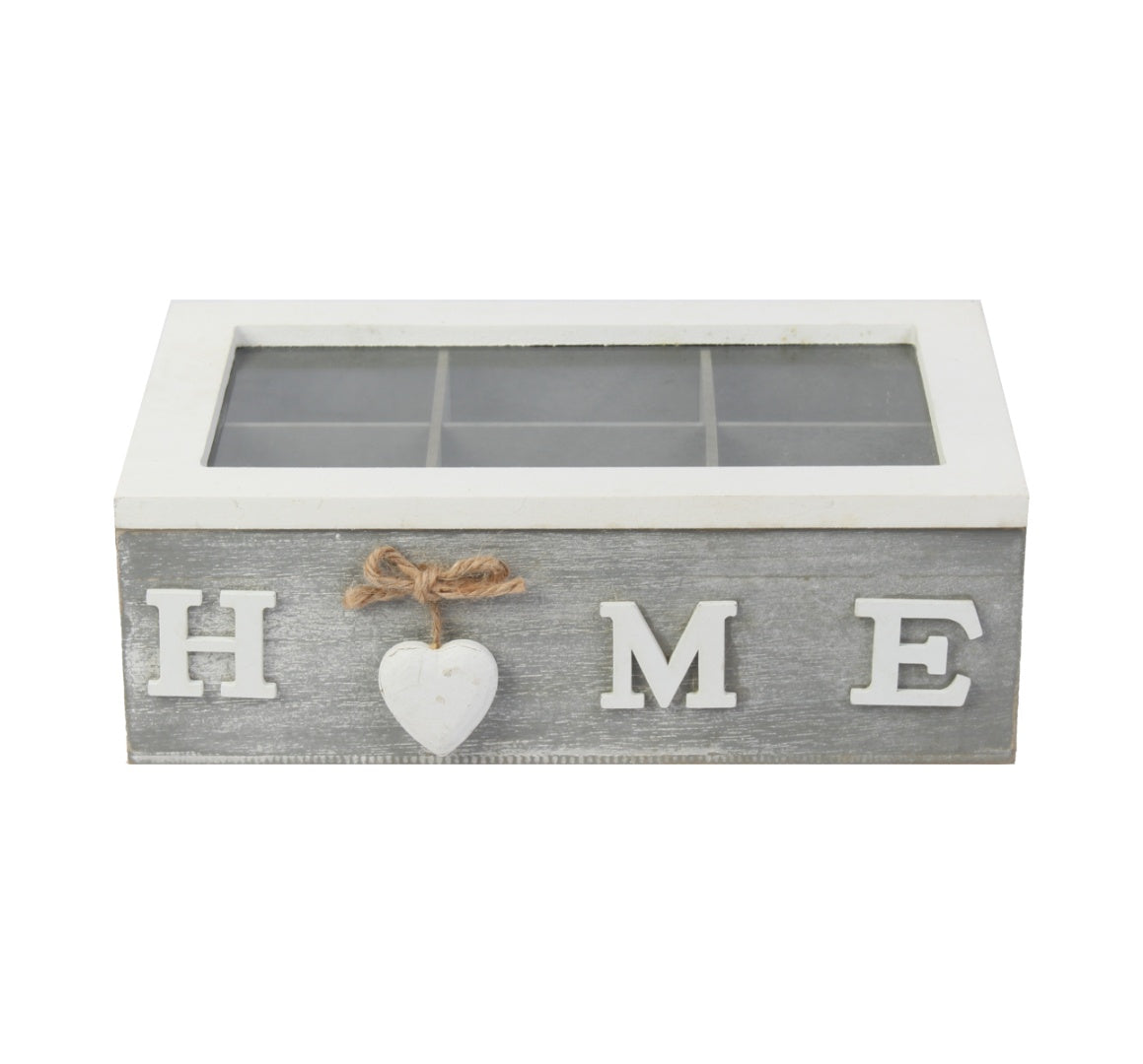 Caja de madera para sobres té 24 x 15 cm
