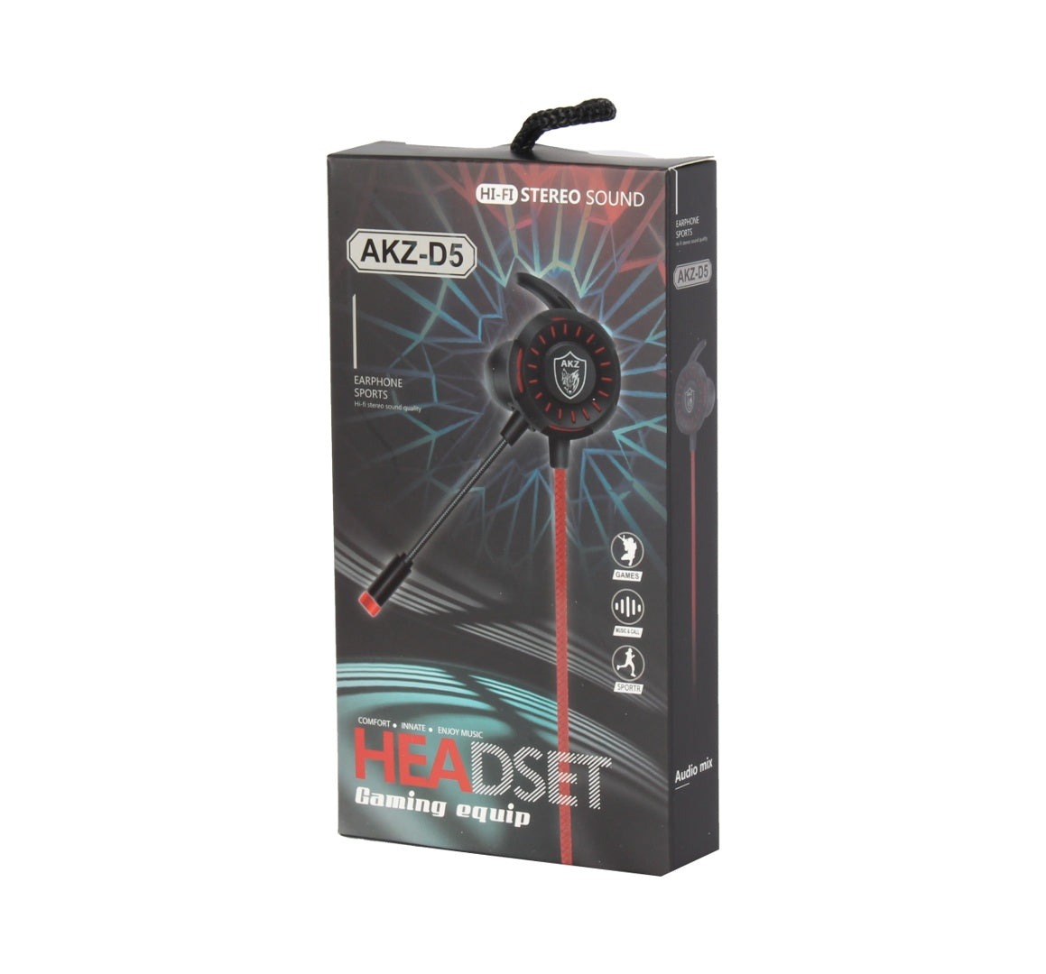 Auriculares gamer AKZ-D5