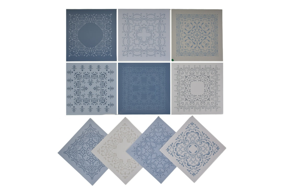 Placas autoadhesivas para pared 10 pcs - 20 x 20 cm