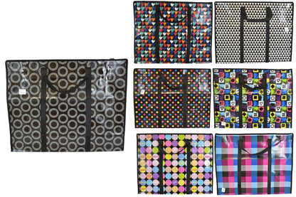 Bolsa plastillera con asas y cierre 70 x 50 cm