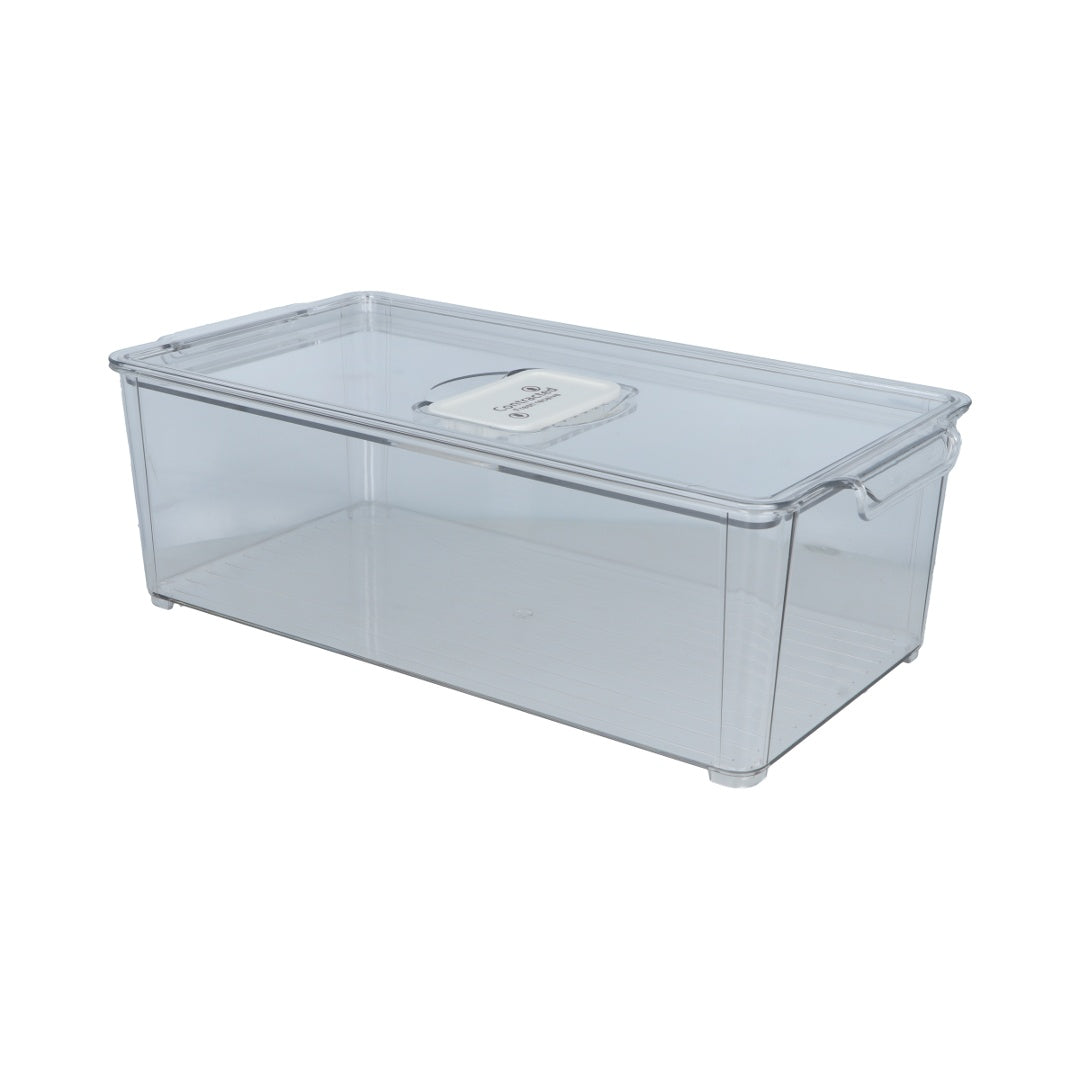 Organizador de heladera hermético 32x16x10cm.