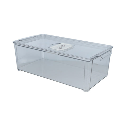 Organizador de heladera hermético 32x16x10cm.