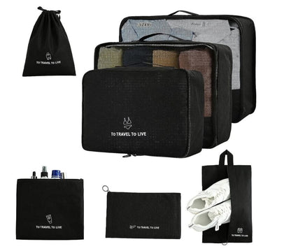 Organizadores para viaje 7pcs 41x32x11cm
