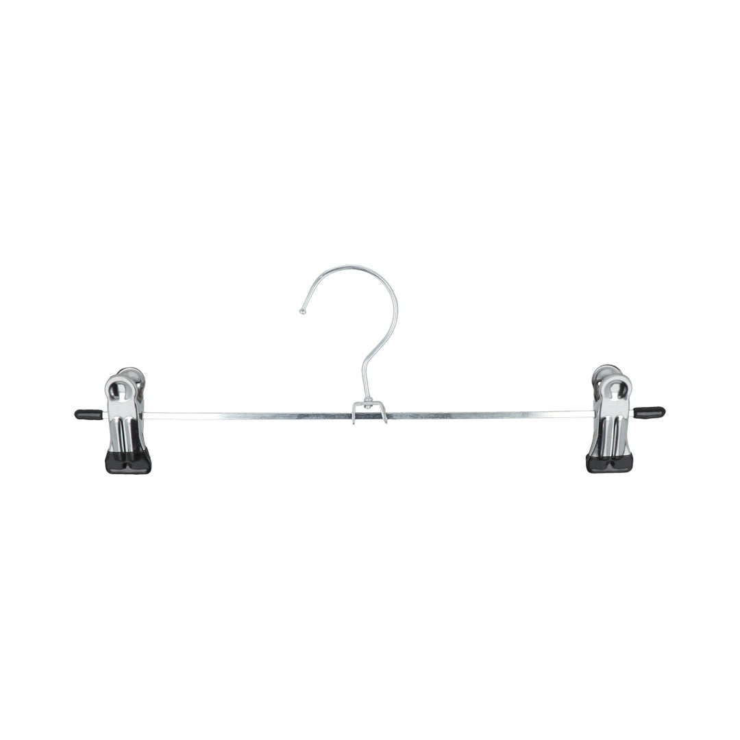Percha de metal con pinzas x10unidades 30cm.
