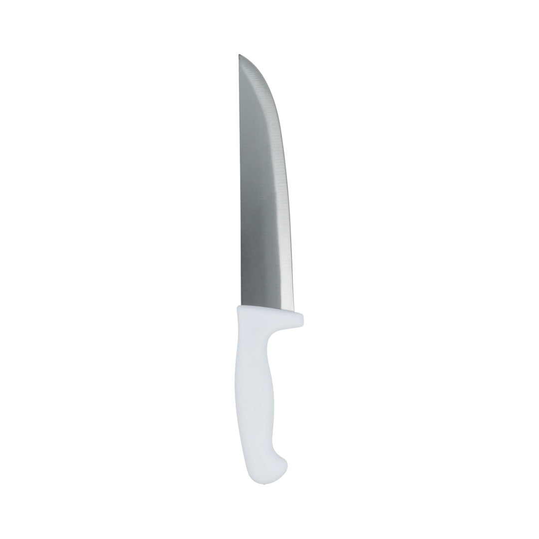 Cuchillo con mango blanco 9"
