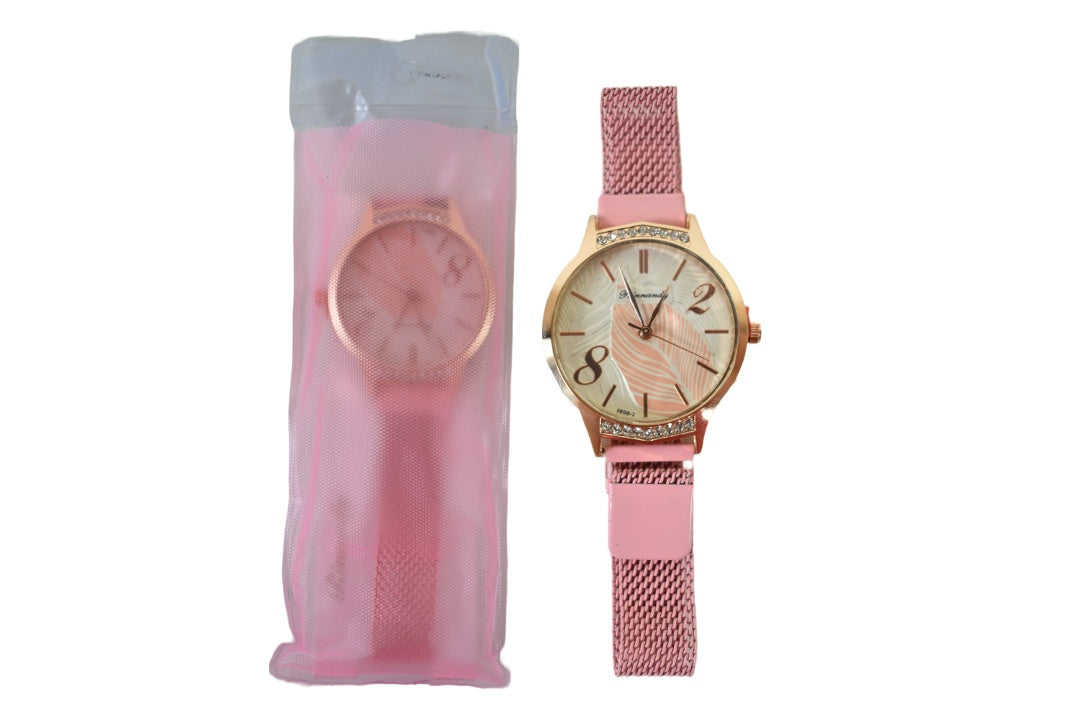 Reloj pulsera de metal