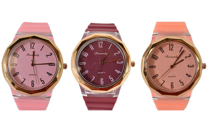 Reloj pulsera de goma