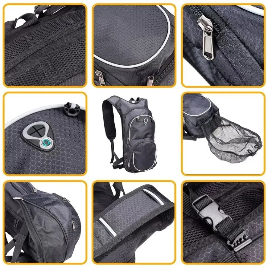 Mochila hidratante impermeable 45 x 18 x 15 cm