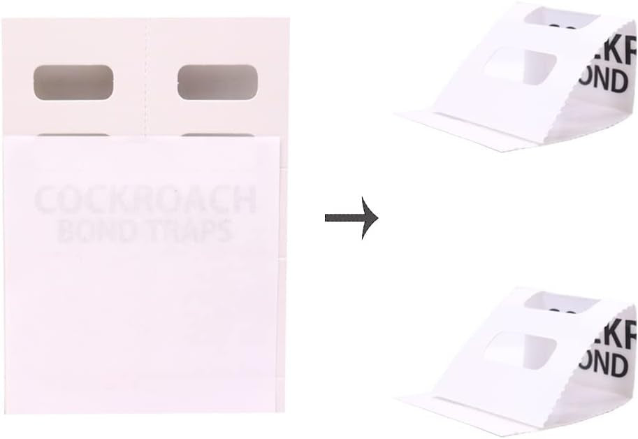 Trampa pegajosa para cucaracha 6 pcs