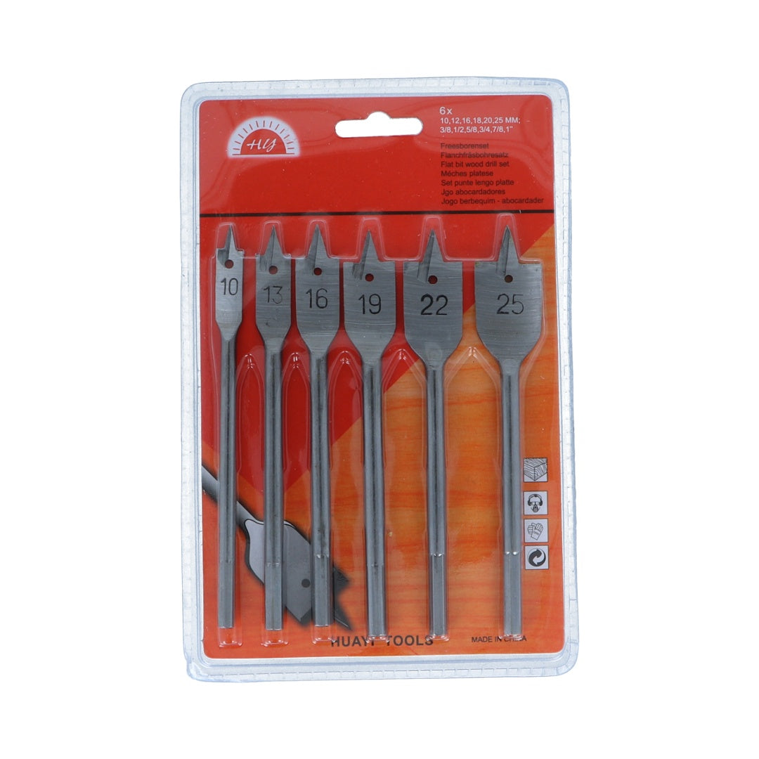 Mechas para taladro paleta 6 pcs