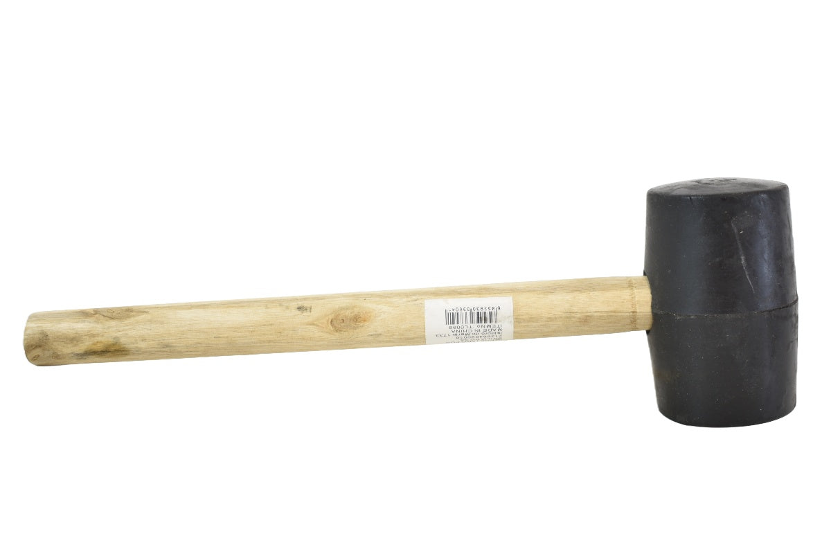 Martillo de goma 300 gr - 8 x 4,5 x 26 cm