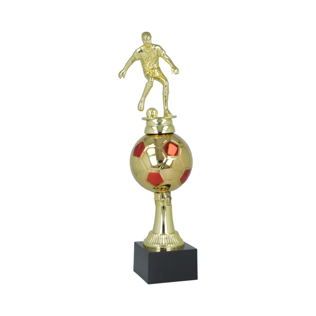 Trofeo de plástico de futbol 31 cm