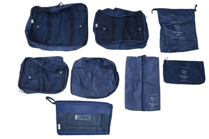 Organizadores para viaje 8pcs 38x31x10cm