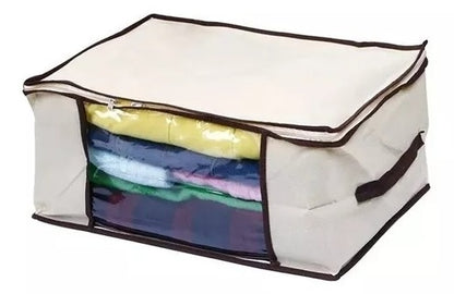 Bolsa guarda todo con cierre 80x45x15cm. Vigore