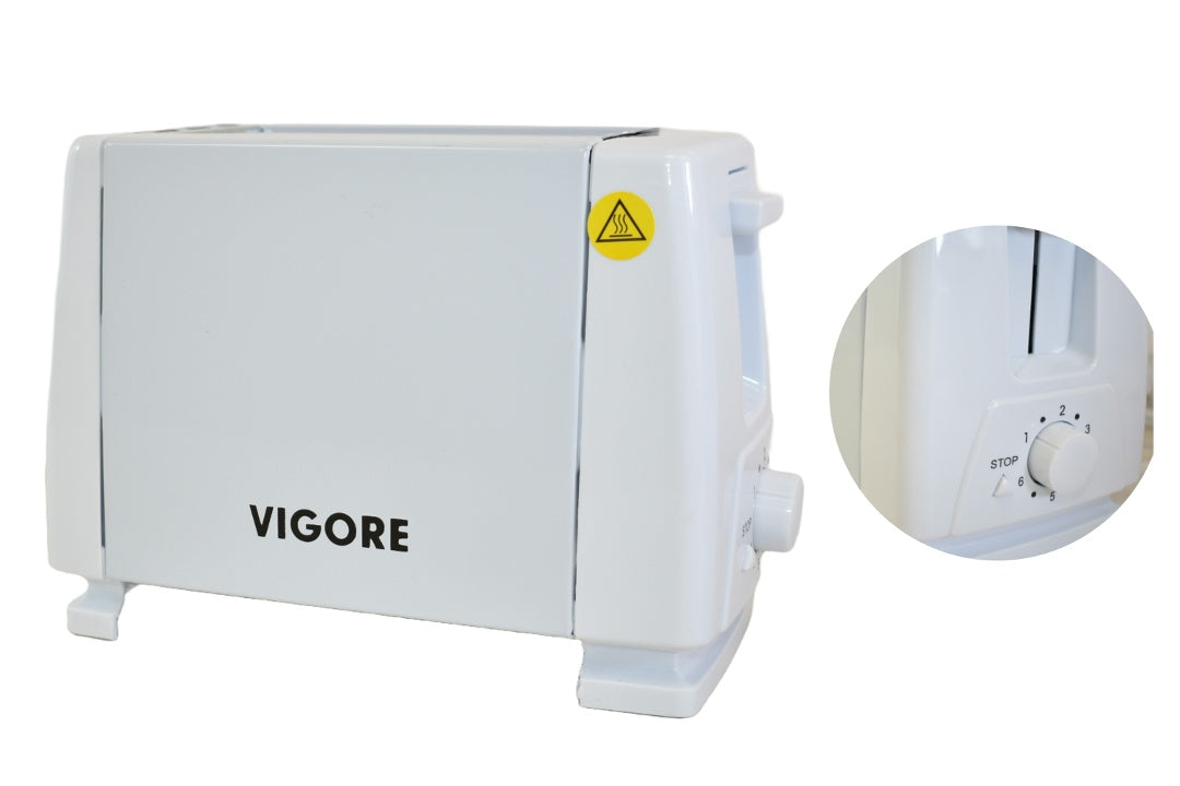 Tostadora Vigore blanca 700W