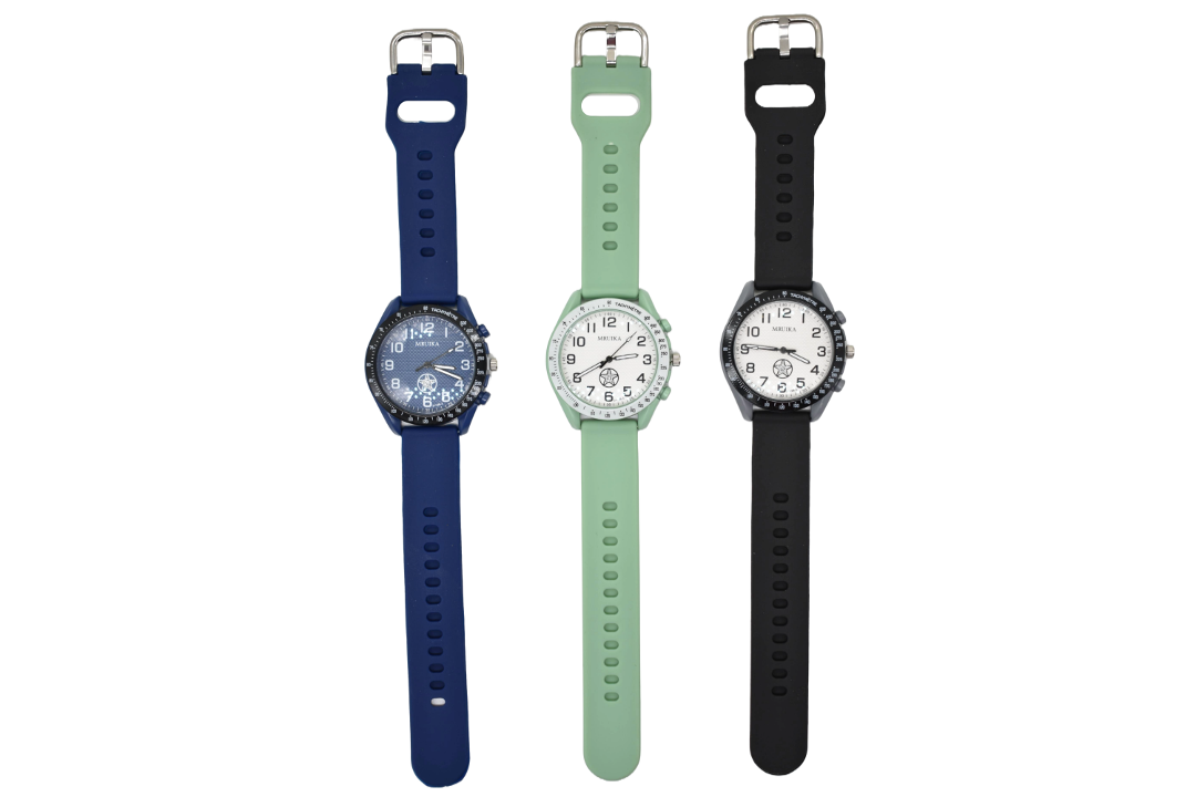 Reloj pulsera malla de goma