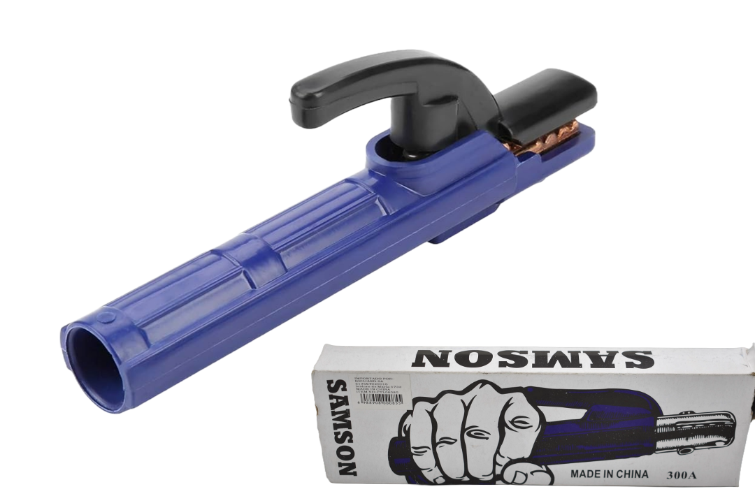 Pinza porta electrodos 300A 22.5cm