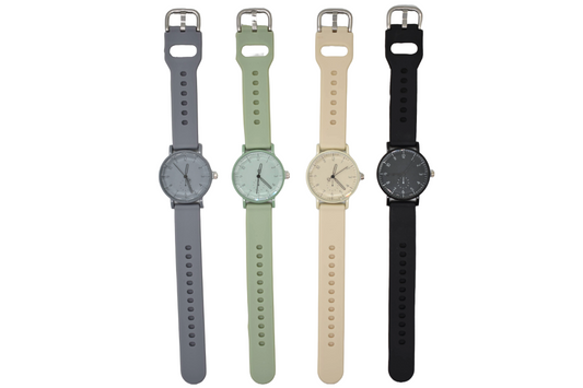 Reloj pulsera malla de goma