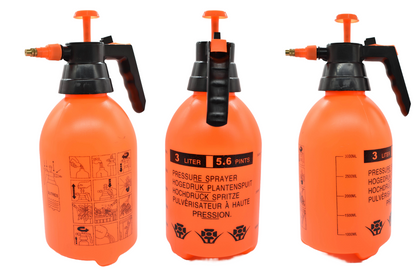 Botella de riego pulverizadora a presión 3lts