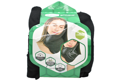 Almohada  de viaje con soporte para el cuello