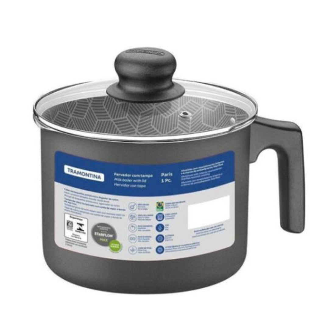 Hervidor Tramontina con tapa de vidrio 14cm 1.9L