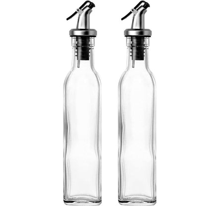 Set de condimenteros de vidrio x 2 unidades 200 ml