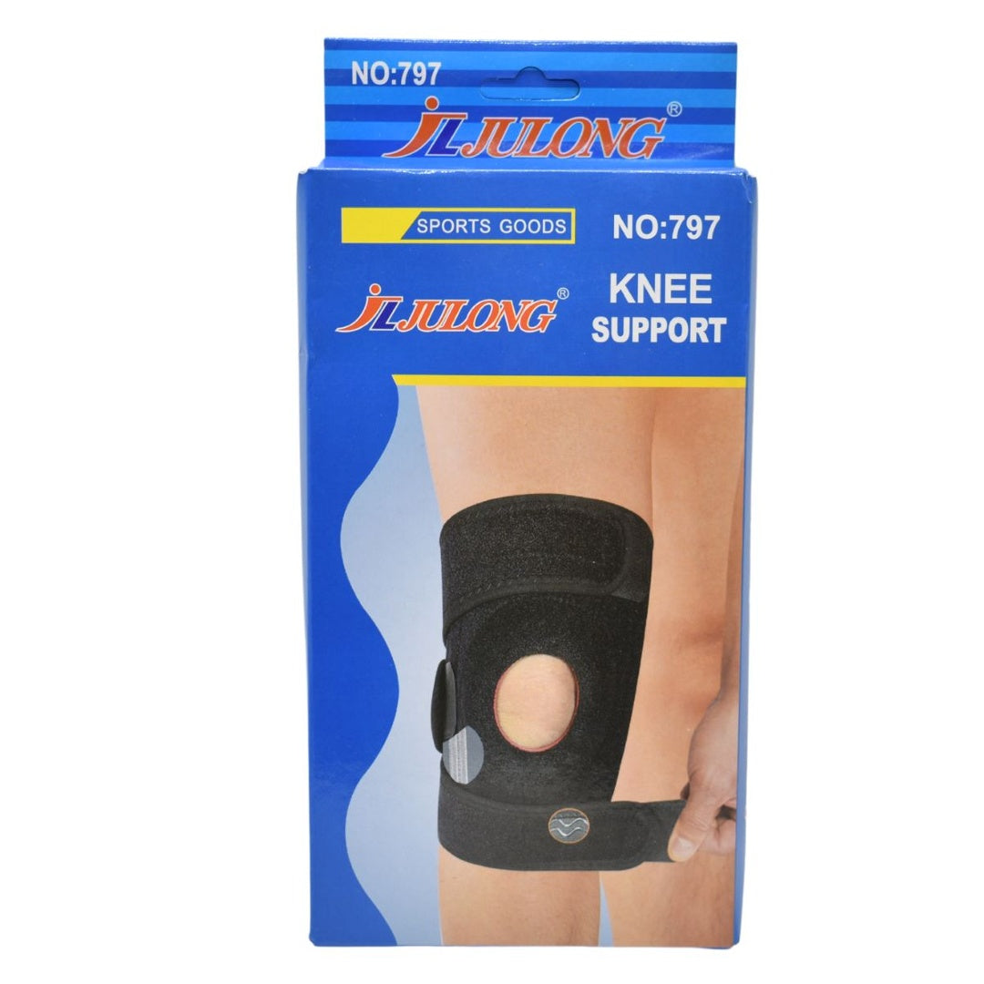 Rodillera deportiva de compresión ajustable 18cm