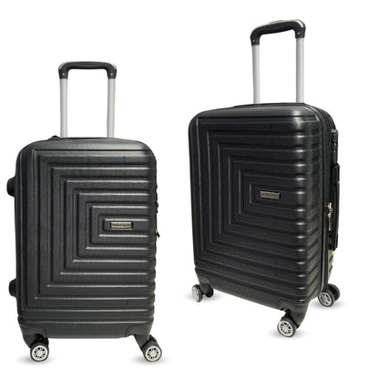 Valija de viaje rígida negra 28" 74x32x30cm, 4kg.
