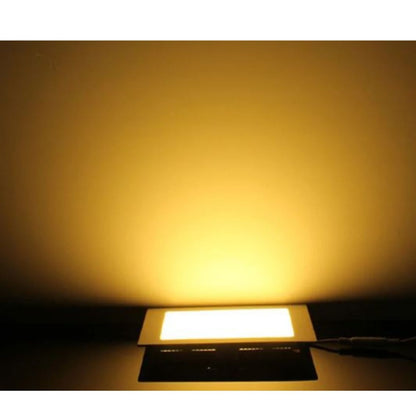 Panel LED cuadrado 14.5cm 9W luz cálida