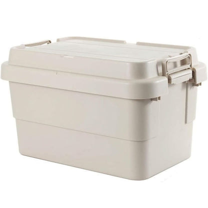 Caja plástica multifunción con tapa y asas 58x37x36cm