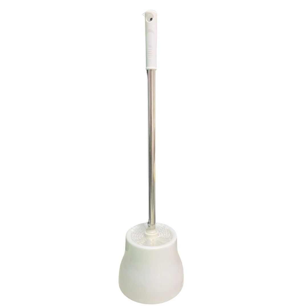 Cepillo de baño con base de plástico blanco 51x13cm