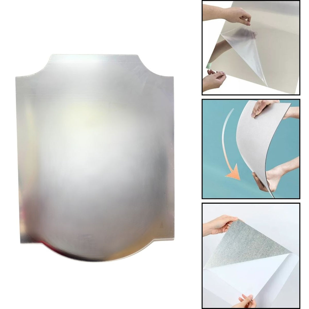 Espejo flexible autoadhesivo con forma 30x40cm