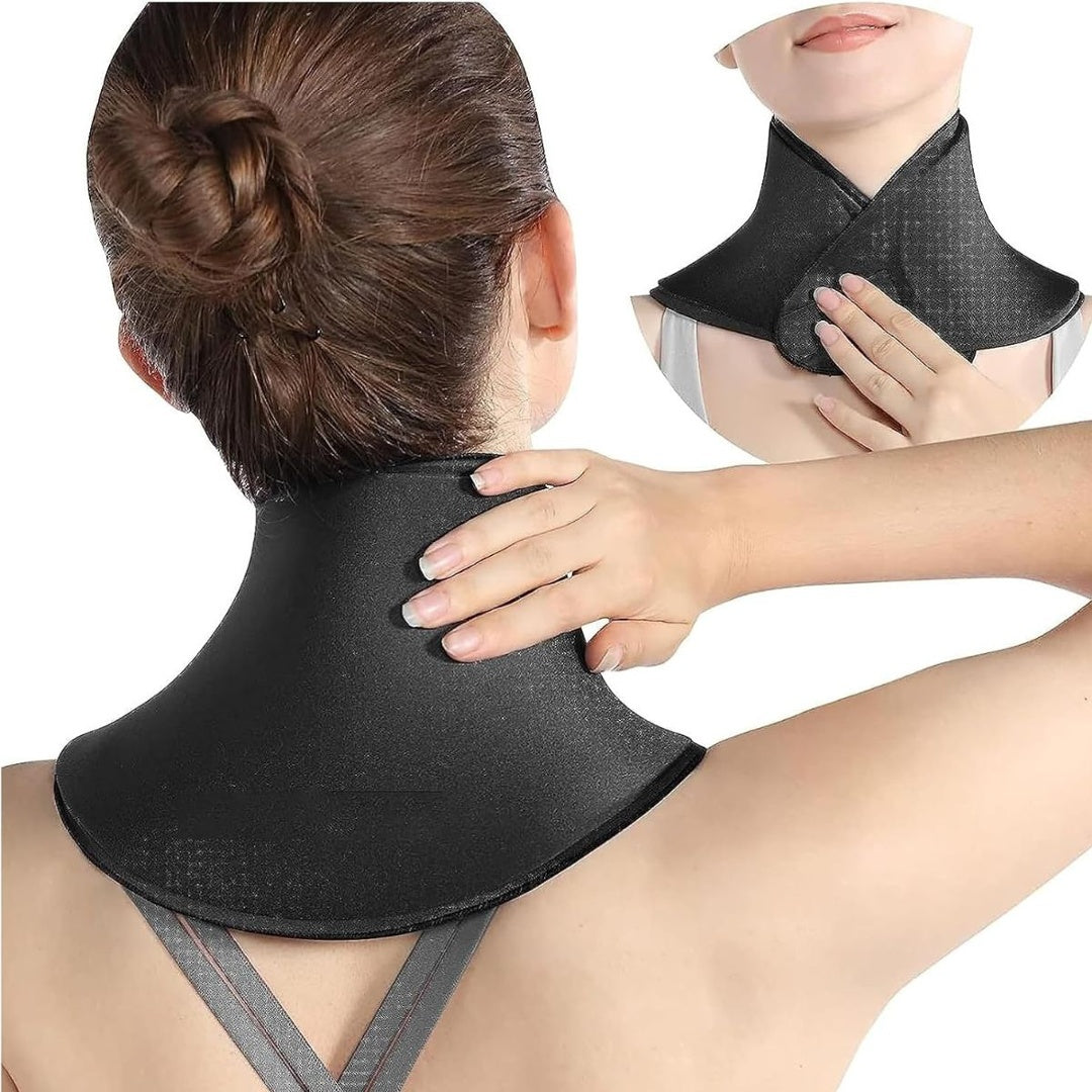 Compresa de gel frio caliente para cuello y cervical