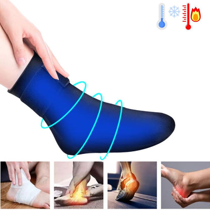 Compresa de gel frio caliente para tobillos y pies