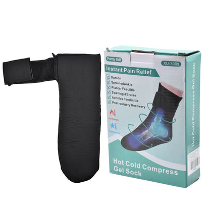 Compresa de gel frio caliente para tobillos y pies
