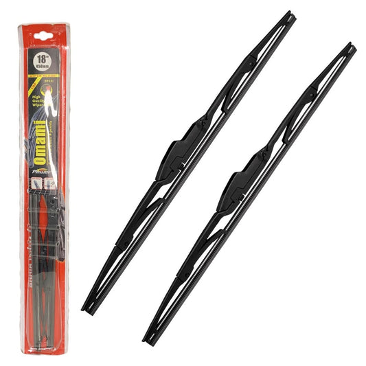 Escobilla para limpiaparabrisas 18" 2pcs
