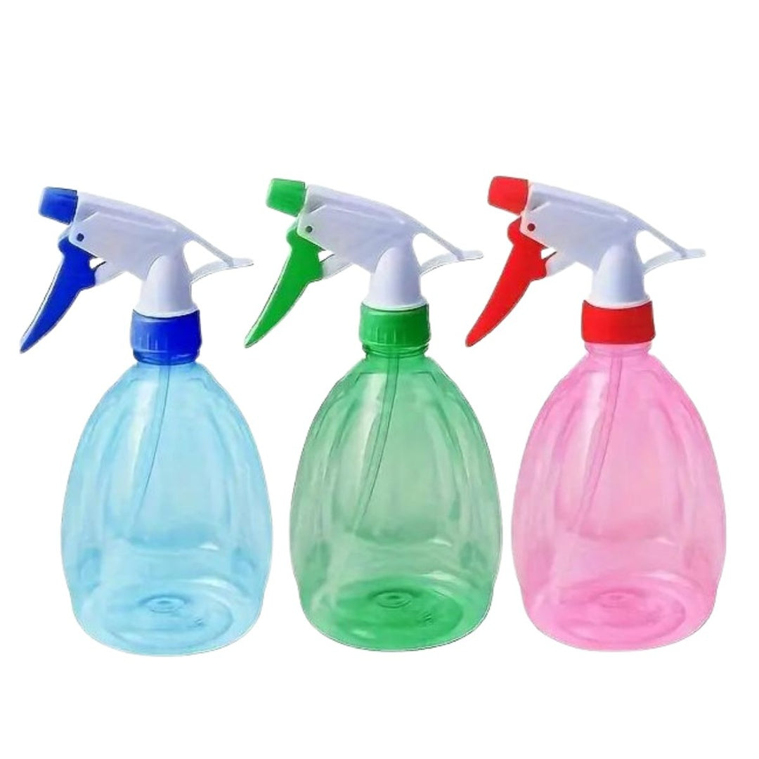 Botella plástica con aspersor 500ml