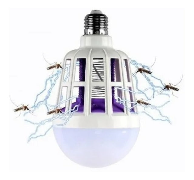 Lámpara led mata insectos 16x7cm. Vigore