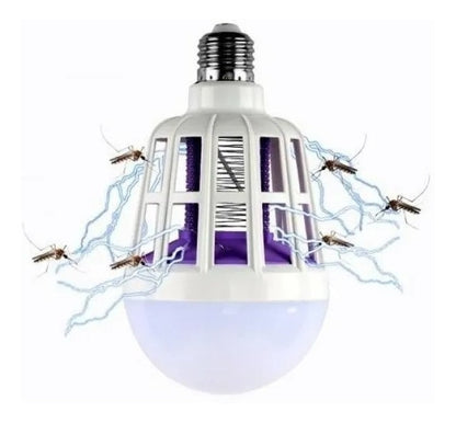 Lámpara led mata insectos 16x7cm. Vigore